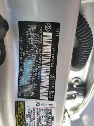 Photo 12 VIN: 4T1BK36B76U082478 - TOYOTA AVALON XL 