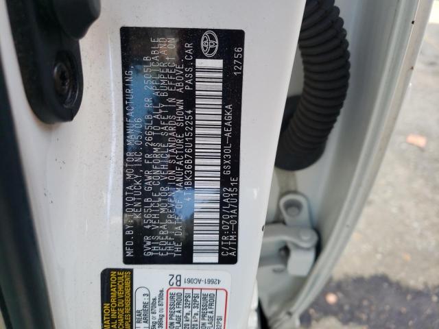 Photo 11 VIN: 4T1BK36B76U152254 - TOYOTA AVALON 