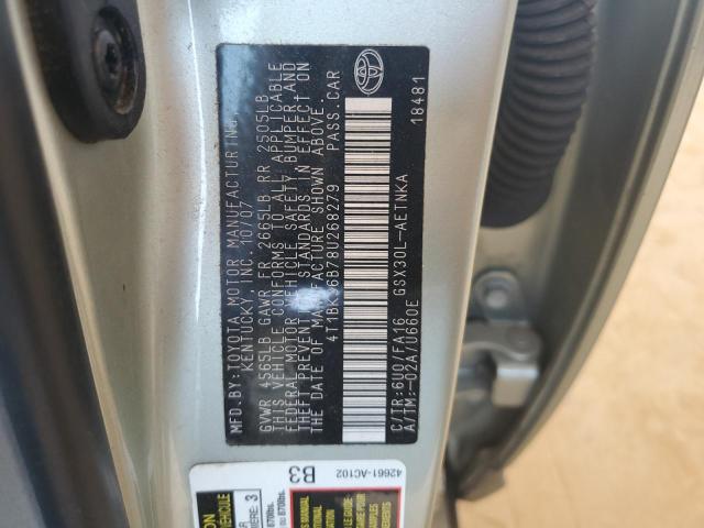 Photo 12 VIN: 4T1BK36B78U268279 - TOYOTA AVALON XL 