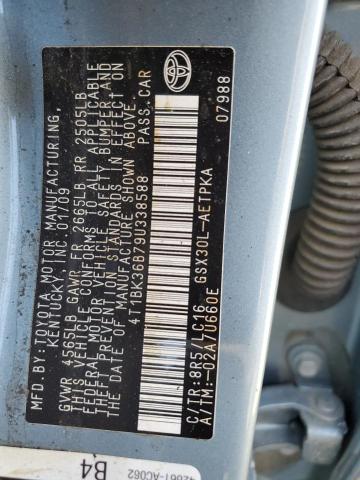 Photo 11 VIN: 4T1BK36B79U338588 - TOYOTA AVALON 