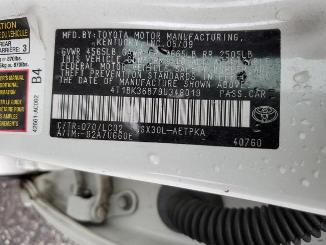 Photo 11 VIN: 4T1BK36B79U348019 - TOYOTA AVALON 