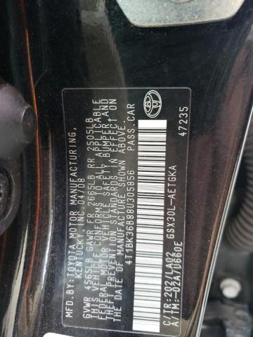 Photo 11 VIN: 4T1BK36B88U305856 - TOYOTA AVALON XL 