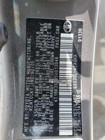 Photo 12 VIN: 4T1BK36B95U013046 - TOYOTA AVALON XL 