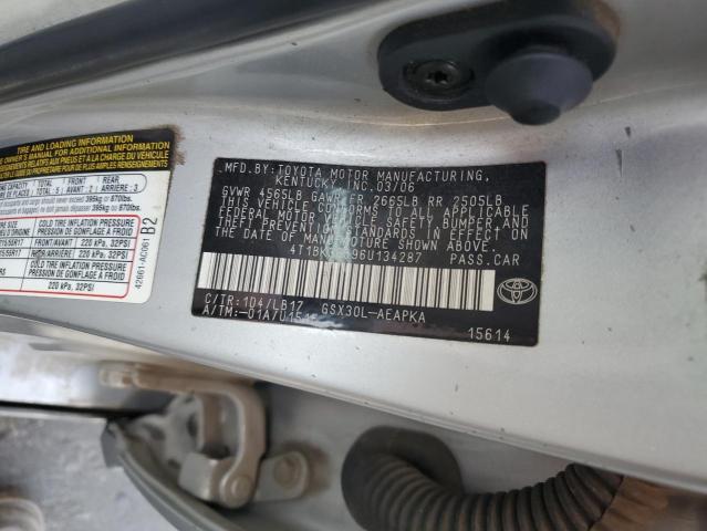 Photo 12 VIN: 4T1BK36B96U134287 - TOYOTA AVALON XL 