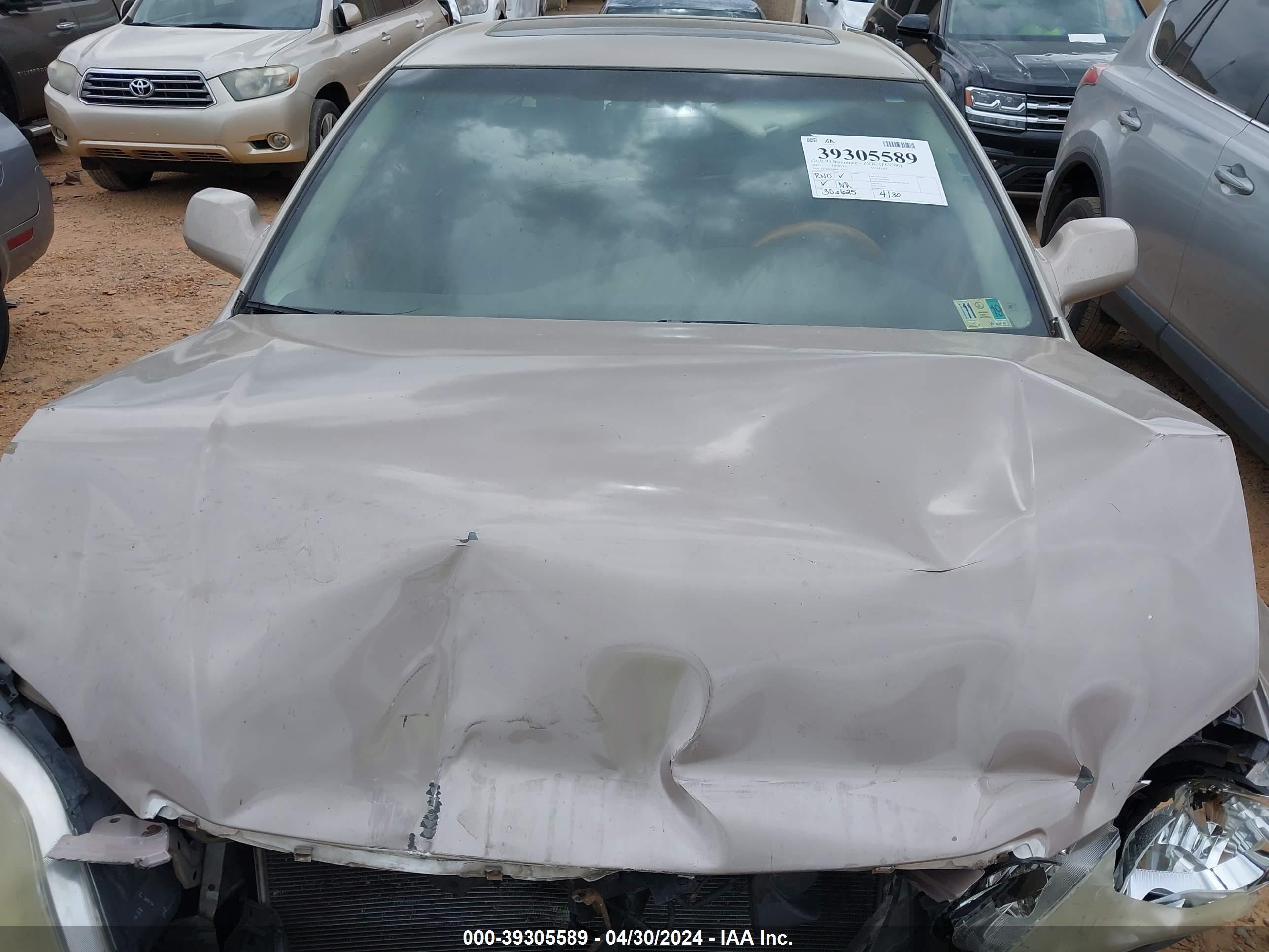 Photo 15 VIN: 4T1BK36B96U152921 - TOYOTA AVALON 