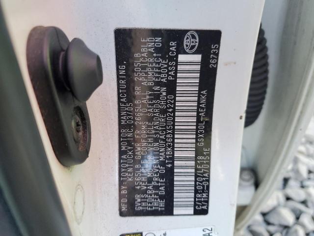 Photo 12 VIN: 4T1BK36BX5U024220 - TOYOTA AVALON 