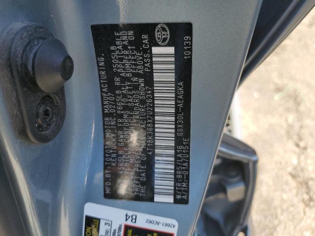 Photo 11 VIN: 4T1BK36BX7U226347 - TOYOTA AVALON 