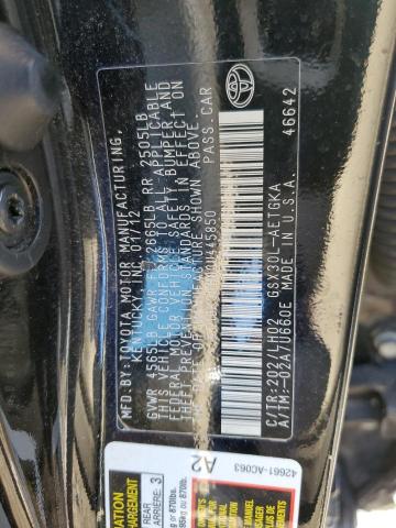 Photo 11 VIN: 4T1BK3DB0CU445850 - TOYOTA AVALON BAS 