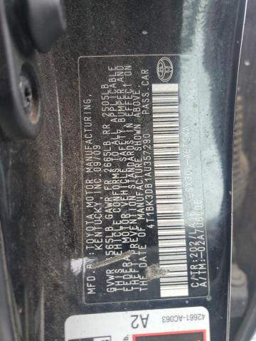 Photo 11 VIN: 4T1BK3DB1AU357290 - TOYOTA AVALON 