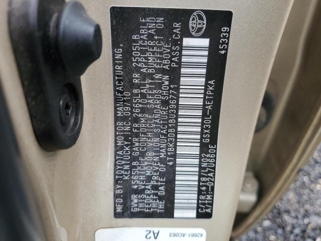 Photo 11 VIN: 4T1BK3DB1BU396771 - TOYOTA AVALON 