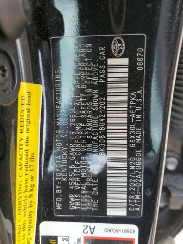 Photo 11 VIN: 4T1BK3DB1BU421202 - TOYOTA AVALON 