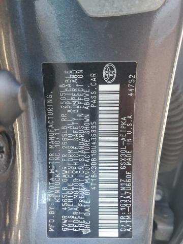 Photo 11 VIN: 4T1BK3DB1BU436895 - TOYOTA AVALON BAS 