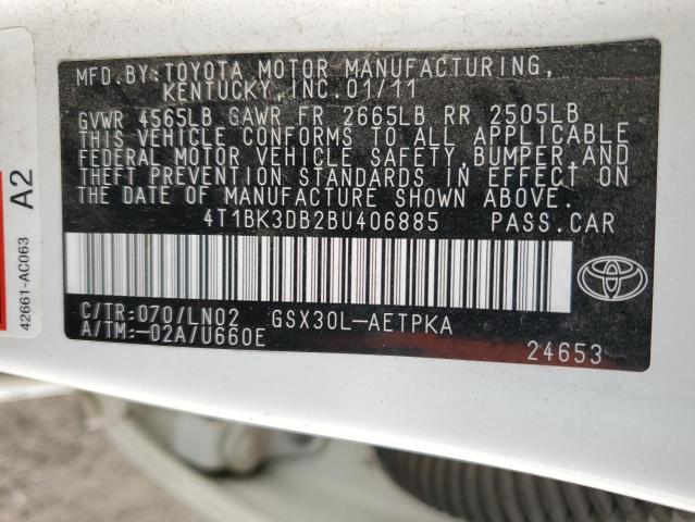 Photo 11 VIN: 4T1BK3DB2BU406885 - TOYOTA AVALON 