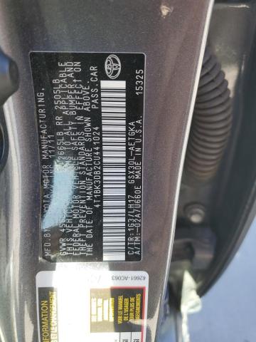 Photo 12 VIN: 4T1BK3DB2CU441024 - TOYOTA AVALON BAS 