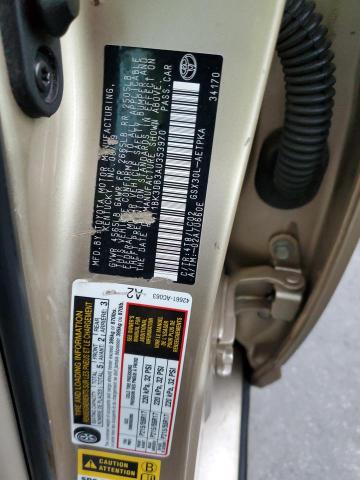 Photo 9 VIN: 4T1BK3DB3AU353970 - TOYOTA AVALON XL 