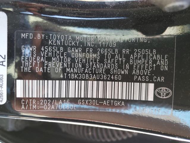 Photo 11 VIN: 4T1BK3DB3AU362460 - TOYOTA AVALON XL 