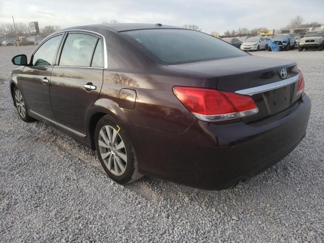 Photo 2 VIN: 4T1BK3DB4BU399549 - TOYOTA AVALON BAS 