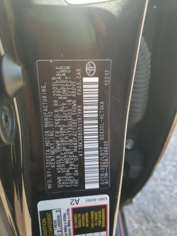 Photo 9 VIN: 4T1BK3DB5BU387989 - TOYOTA AVALON BAS 