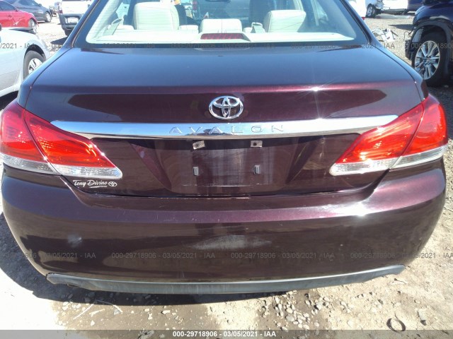 Photo 5 VIN: 4T1BK3DB6CU443844 - TOYOTA AVALON 