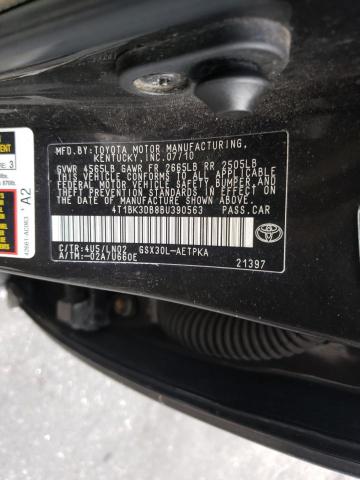 Photo 9 VIN: 4T1BK3DB8BU390563 - TOYOTA AVALON BAS 