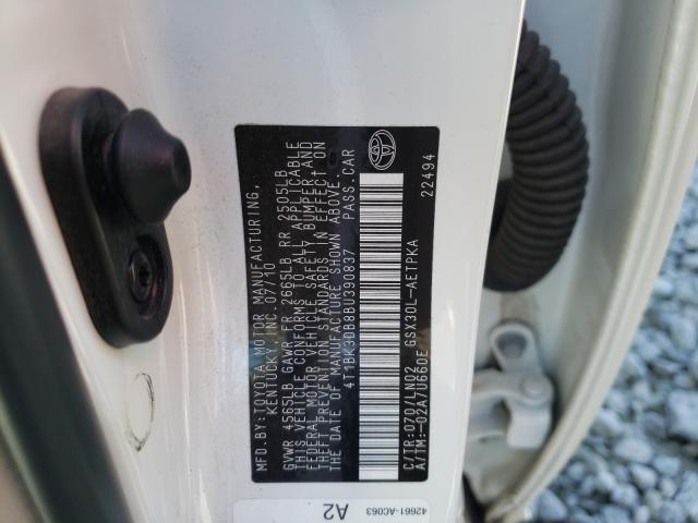 Photo 9 VIN: 4T1BK3DB8BU390837 - TOYOTA AVALON BAS 