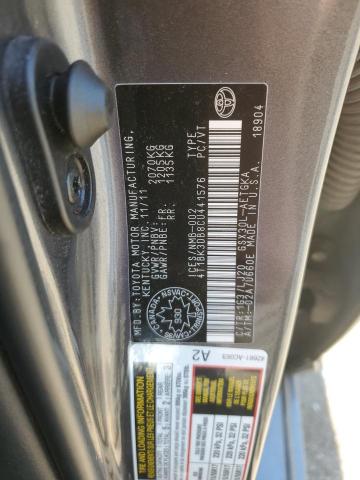 Photo 11 VIN: 4T1BK3DB8CU441576 - TOYOTA AVALON 