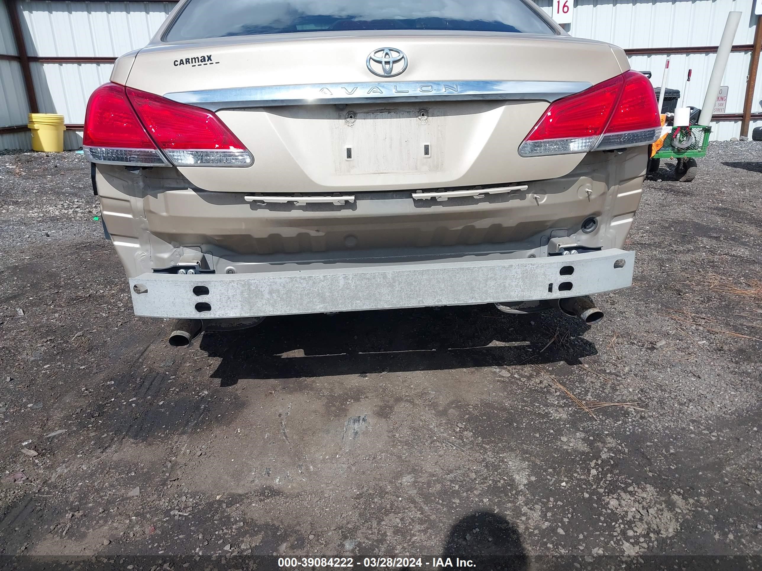 Photo 5 VIN: 4T1BK3DB8CU447068 - TOYOTA AVALON 