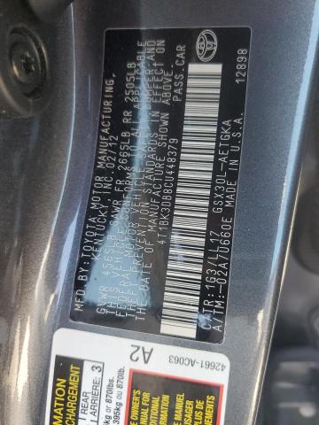 Photo 11 VIN: 4T1BK3DB8CU448379 - TOYOTA AVALON BAS 