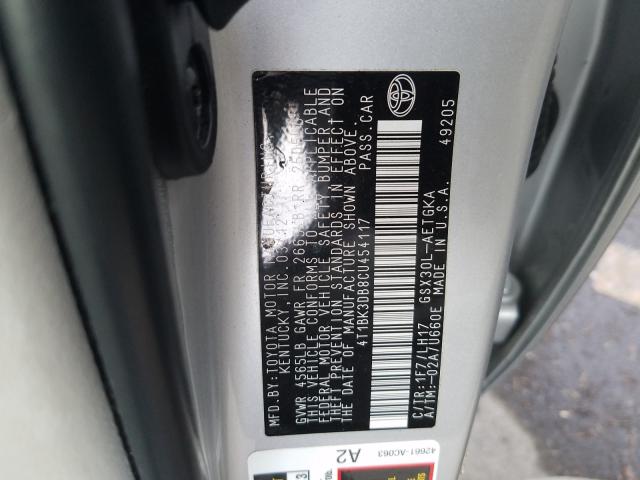 Photo 9 VIN: 4T1BK3DB8CU454117 - TOYOTA AVALON BAS 