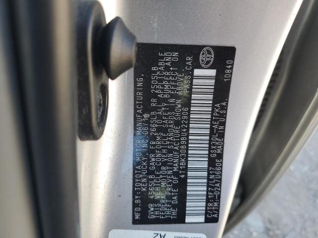 Photo 11 VIN: 4T1BK3DB9BU422906 - TOYOTA AVALON BAS 