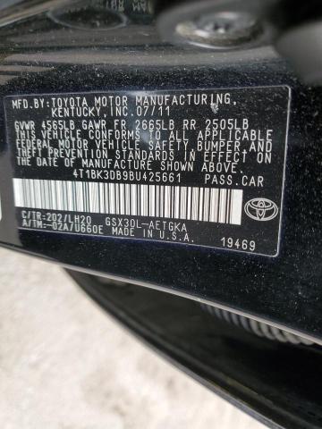 Photo 11 VIN: 4T1BK3DB9BU425661 - TOYOTA AVALON 