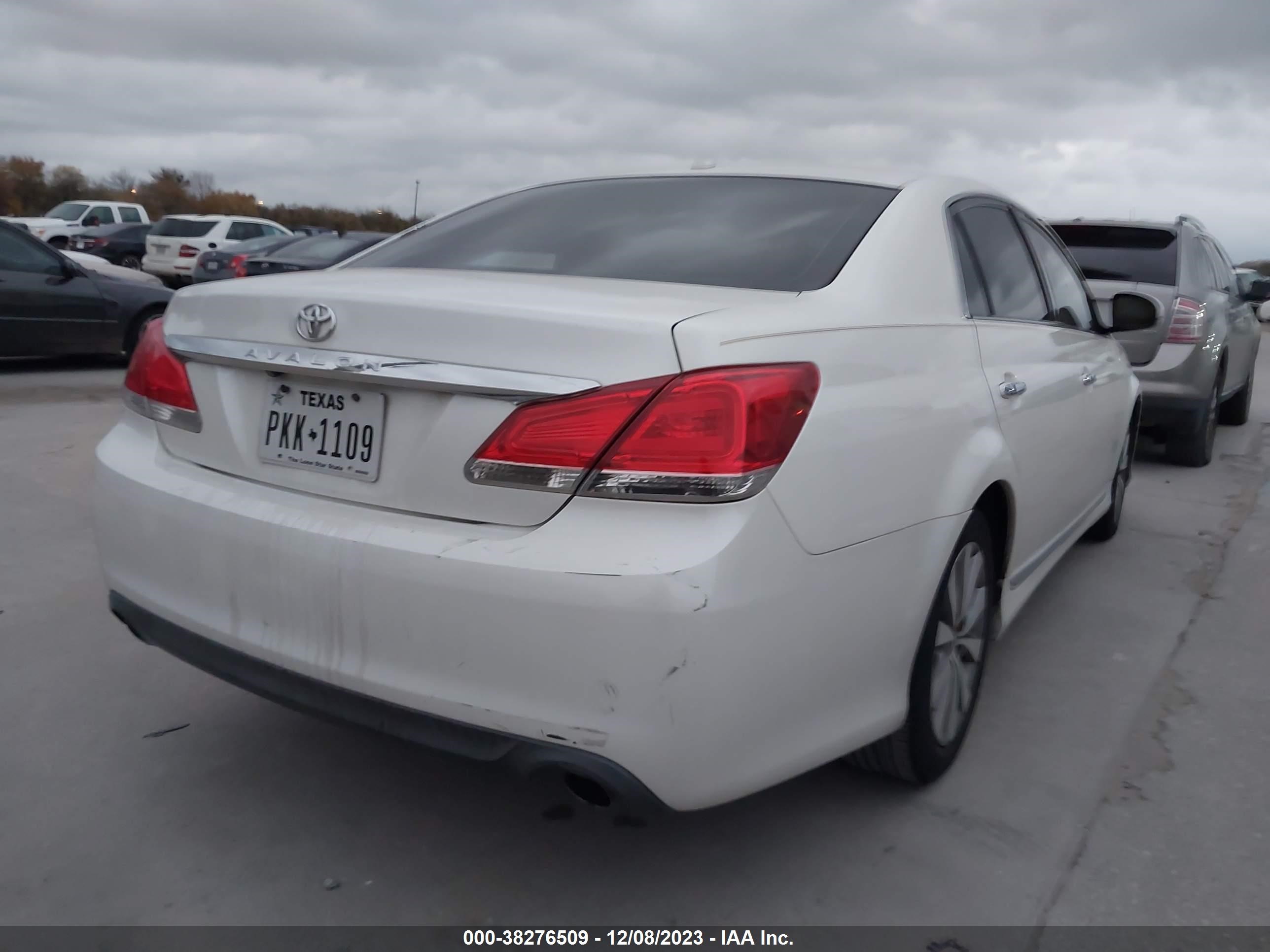 Photo 3 VIN: 4T1BK3DB9BU436580 - TOYOTA AVALON 