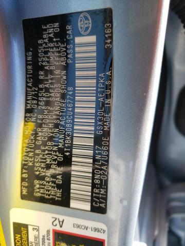 Photo 9 VIN: 4T1BK3DB9CU467748 - TOYOTA AVALON BAS 