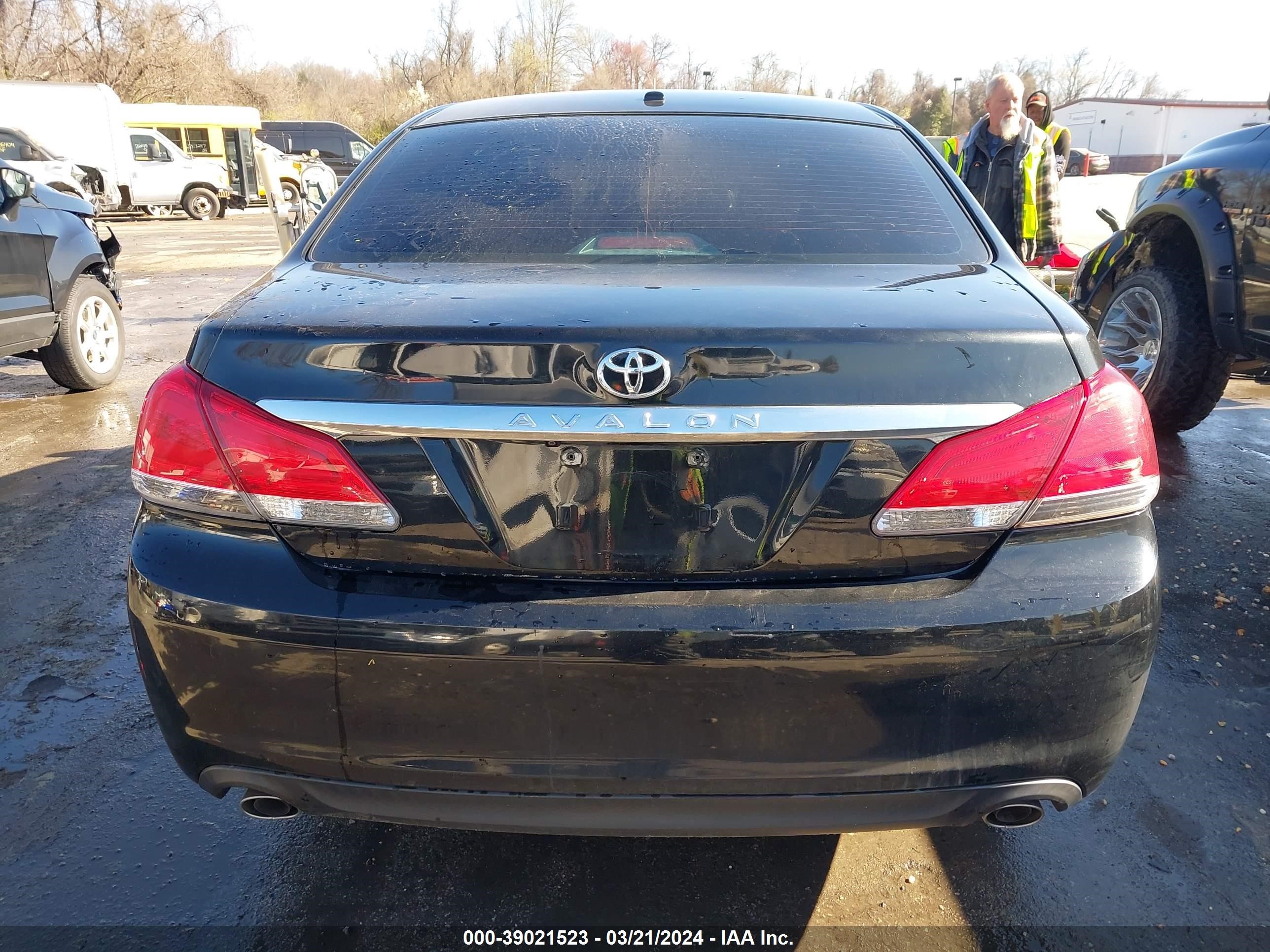 Photo 14 VIN: 4T1BK3DB9CU473422 - TOYOTA AVALON 