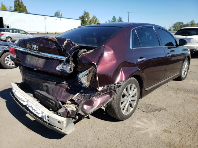 Photo 3 VIN: 4T1BK3DBXBU412868 - TOYOTA AVALON BAS 