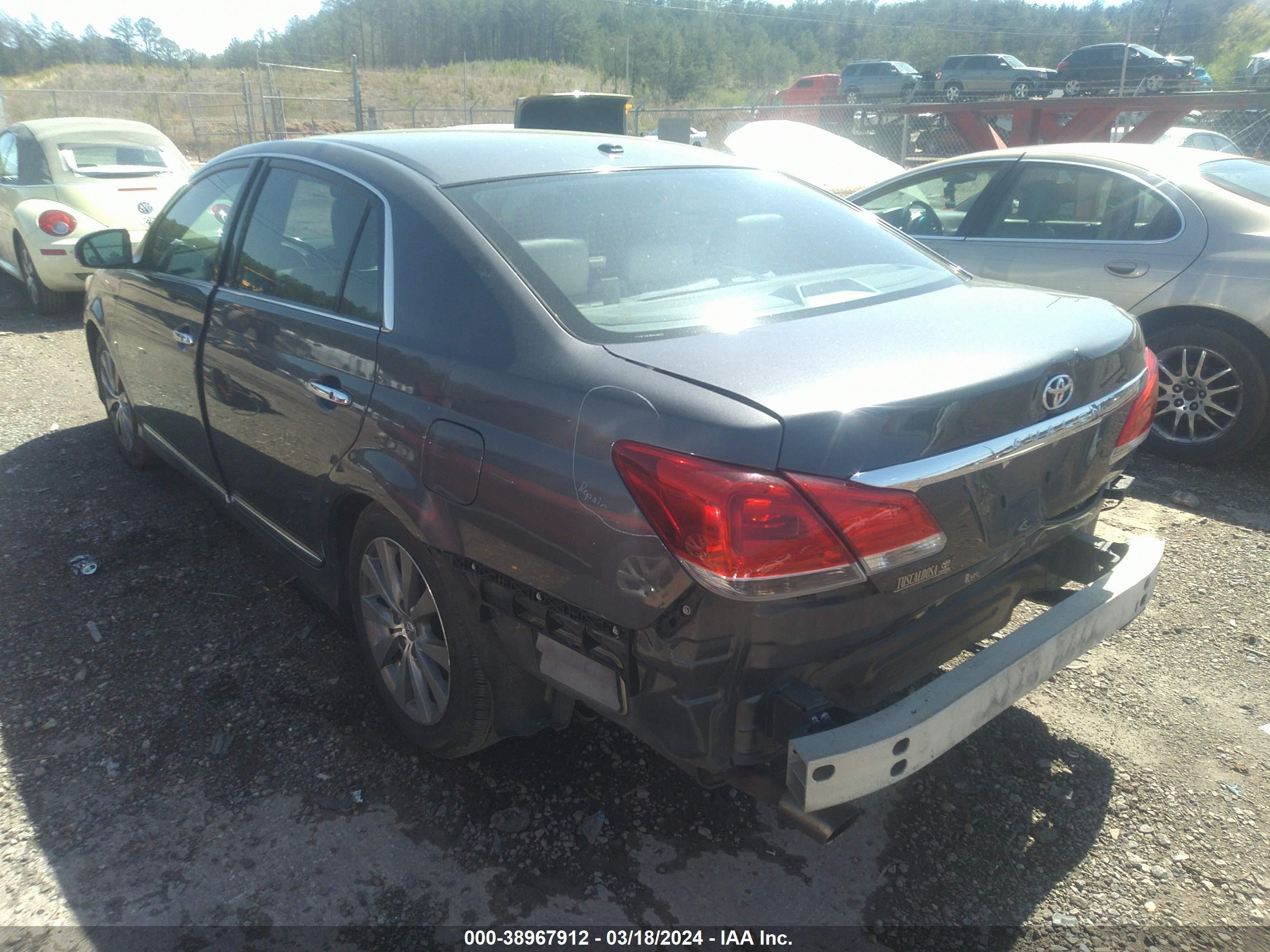 Photo 12 VIN: 4T1BK3DBXBU426639 - TOYOTA AVALON 