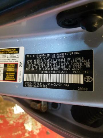 Photo 12 VIN: 4T1BK3EK0AU105562 - TOYOTA CAMRY SE 