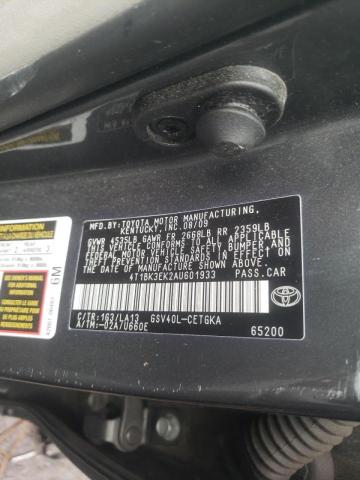 Photo 9 VIN: 4T1BK3EK2AU601933 - TOYOTA CAMRY SE 