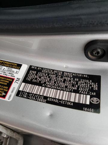 Photo 9 VIN: 4T1BK3EK4AU103071 - TOYOTA CAMRY SE 