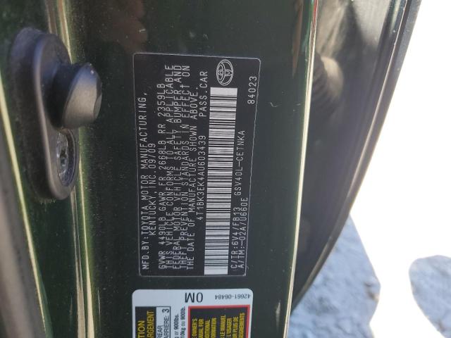 Photo 11 VIN: 4T1BK3EK4AU603439 - TOYOTA CAMRY 