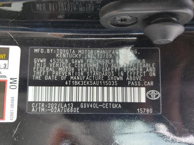 Photo 12 VIN: 4T1BK3EK5AU115035 - TOYOTA CAMRY 