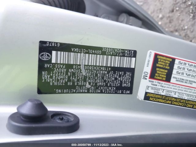 Photo 8 VIN: 4T1BK3EK5BUF16458 - TOYOTA CAMRY 