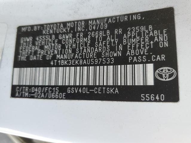 Photo 11 VIN: 4T1BK3EK8AU597533 - TOYOTA CAMRY 