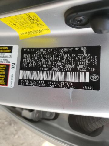 Photo 9 VIN: 4T1BK3EK8BU130825 - TOYOTA CAMRY SE 