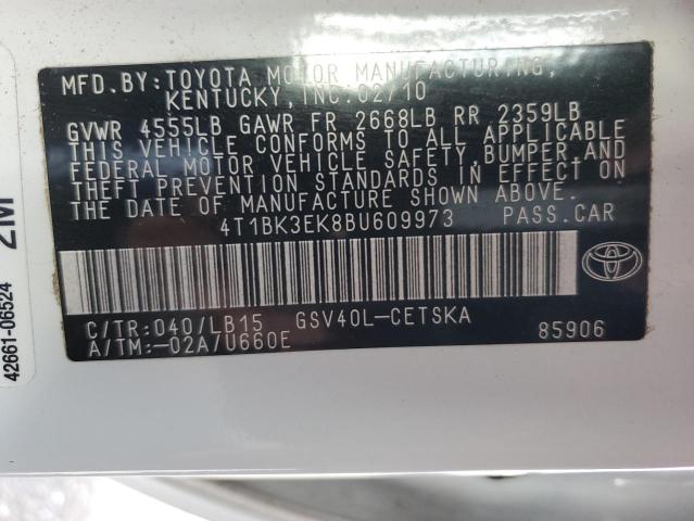 Photo 11 VIN: 4T1BK3EK8BU609973 - TOYOTA CAMRY 