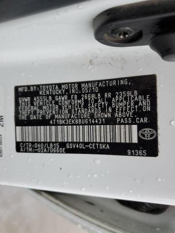 Photo 11 VIN: 4T1BK3EK8BU614431 - TOYOTA CAMRY SE 