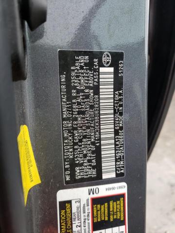 Photo 12 VIN: 4T1BK3EK9BU628208 - TOYOTA CAMRY SE 