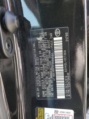 Photo 11 VIN: 4T1BK46K27U046091 - TOYOTA CAMRY 