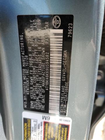 Photo 11 VIN: 4T1BK46K69U594582 - TOYOTA CAMRY SE 