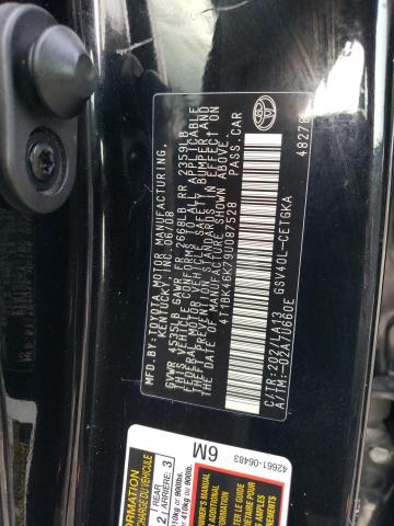 Photo 12 VIN: 4T1BK46K79U087528 - TOYOTA CAMRY SE 